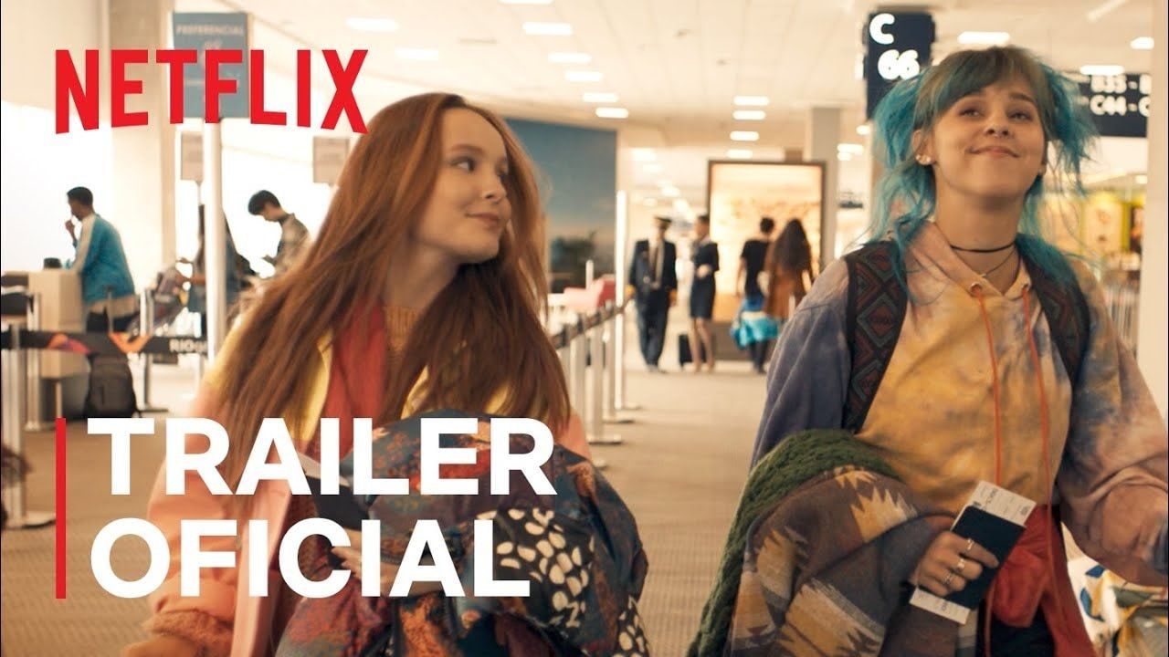 Frame de abertura do vídeo de NETFLIX — DIÁRIOS DE INTERCÂMBIO